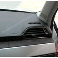 thumbnail image 2 of for Audi Q3 2019 - 2021 Carbon Look ABS Interior L&R Air Vent Socket Cover Trim -, 2 of 4