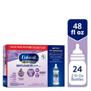 Enfamil NeuroPro Gentlease Ready-to-Feed Baby Formula for Easing Fussiness, Gas, Spit-up in 24hrs, 2 Fl Oz Bottle, 24 count