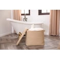 thumbnail image 3 of 22"x14"x18" Rectangular Extra Large Storage Basket with Lid, Cotton Rope Storage Baskets, Laundry Hamper, Toy Bin, for Toys Blankets Storage in Living Room, Baby Nursery, All Beige, 3 of 5