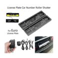 thumbnail image 2 of EU Car License Plate Roller Shutter Cover with Remote Hide Function, 2 of 5