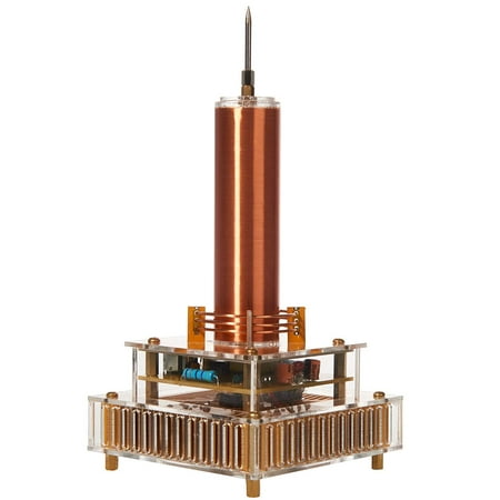 - Joytech Music Tesla Coil Acrylic Base Shell Arc Plasma Loudspeaker Wireless Transmission Experiment Desktop Model YS04