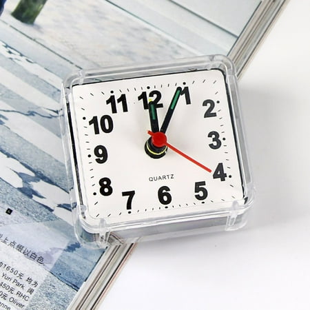Square Crystal Alarm Clock Watch Bedside Office Electronic Canada Square Crystal Alarm Clock Watch, Crystal Alarm Clock