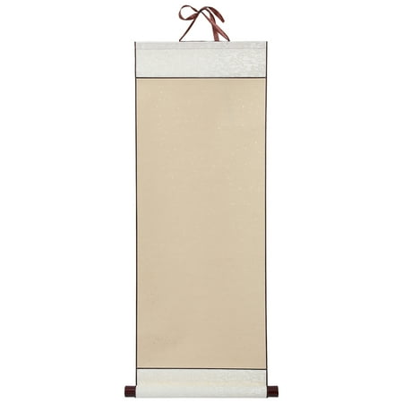 

Shuliwen Chinese Calligraphy Blank Hanging Scrolls 1Pc Golden