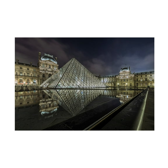 Trademark Fine Art Kobi Benmoshe Paris @ Night Canvas Wall Art