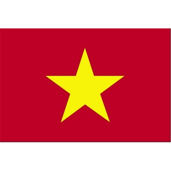 5 ft. X 8 ft. Nyl-Glo Vietnam Flag