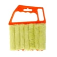 thumbnail image 2 of 7 Finger Dusting Cleaning Tool Household Cleaning Brush Windspeed Mini Blind Cleaner Air Conditioner Duster with 7 Slats, 2 of 5
