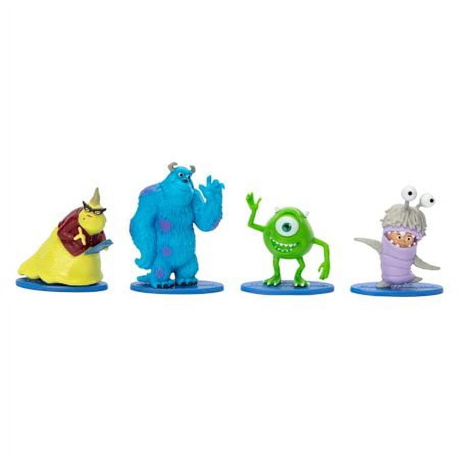 Disney Pixar Monsters, Inc. 4-Pack Action Figures Set – Miniature