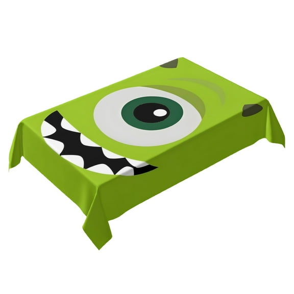 Monsters, Inc Themed Square Tablecloth 54 * 72 Inches Durable Stylish