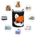 thumbnail image 6 of Laundry Basket Organizer Collapsible -Kawaii Fox Cute Dirty Clothes Hamper for Bathroom Kids Girls Boys Laundry Hamper Small, 6 of 8