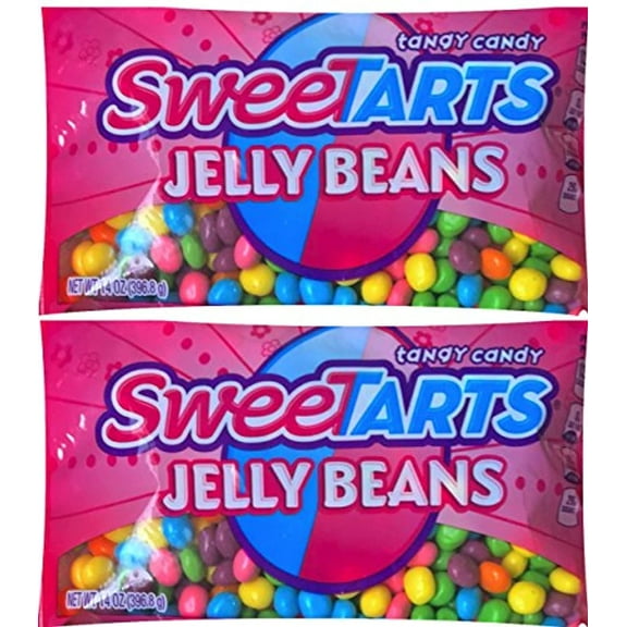 Sweetarts Easter Candy Jelly Beans Net Wt 14 Oz (pack of 2)