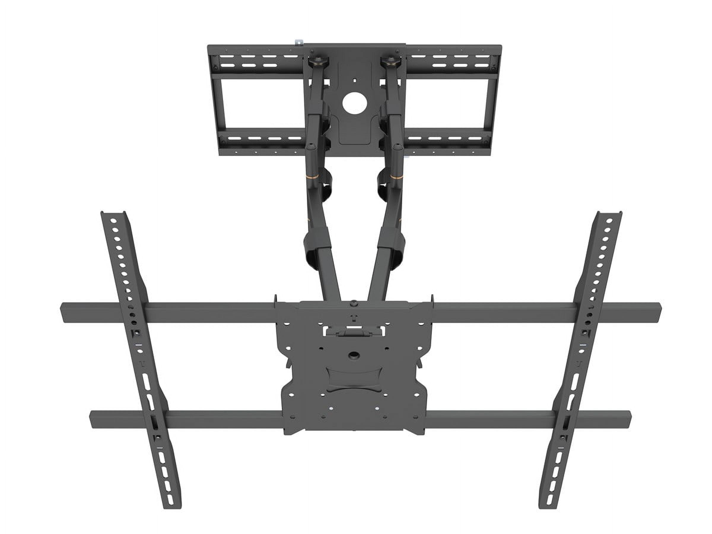 Monoprice Commercial Full Motion TV Wall Mount Bracket Extra Large and Extra Long Extension Range to 38.6" For 60