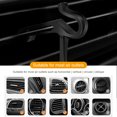 thumbnail image 2 of Caja organizadora automática, caja de almacenamiento suave para salpicadero para accesorios de coche (negro) Likrtyny Accesorios para autos y motos, 2 of 8