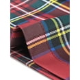 thumbnail image 5 of Allegra K Women's Plaid Above Knee Preppy Knit Crossover V Neck Overall Skirt, 5 of 5