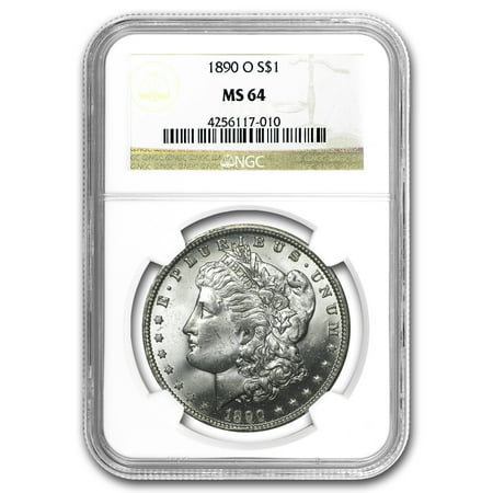 1890-O Morgan Dollar MS-64 NGC