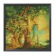 thumbnail image 2 of 3 hilos estampados DIY 11CT impresión punto de cruz sueño árbol pareja Kit costura Tmvgtek decoración de arte en el hogar, 2 of 9