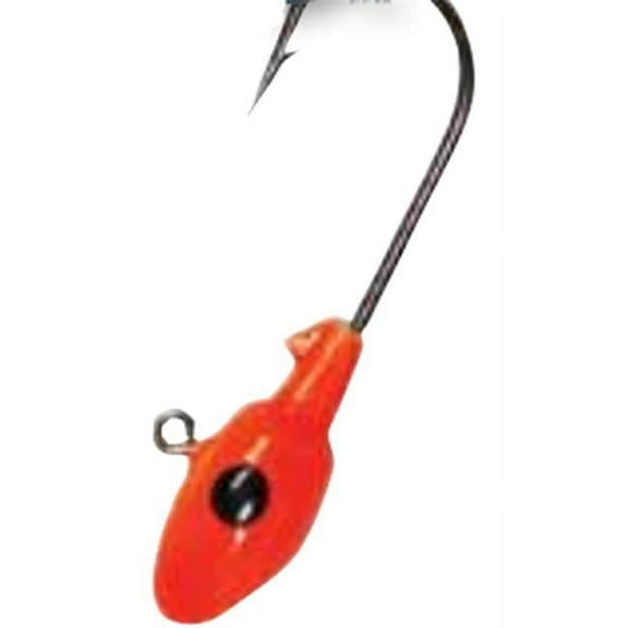 Bobby Garland Mo Glo Jig - 1/16 OZ - 10 Pack - Orange Glo