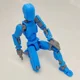 thumbnail image 1 of Robot articulado movible 2.0 con impresión 3D, maniquí, juguetes, figuras ficticias, juguetes, regalos, juego, herramienta de descompresión navideña, 1 of 5