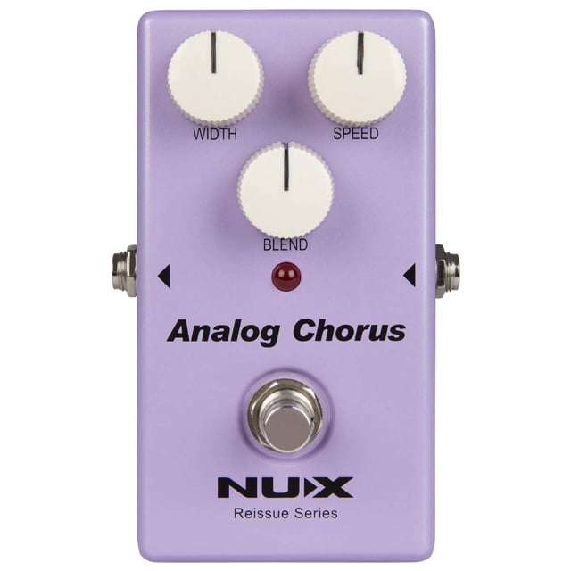 Pedal de Efecto de Guitarra NUX Análogo con Sonido Legendario de Coro de los 80s