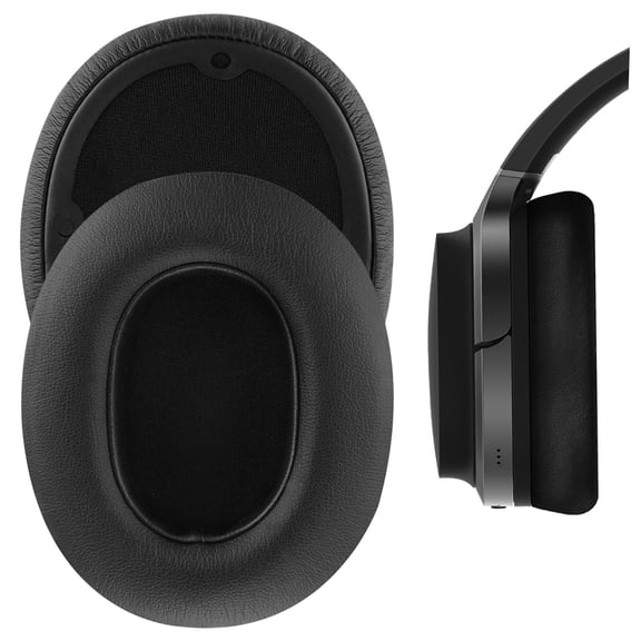 Geekria QuickFit Replacement Ear Pads Compatible with Edifier W830BT, W860NB Headphones, Ear Cushions ( Black)