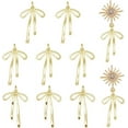 thumbnail image 1 of 10 dijes de lazo chapados en oro de 18 quilates, pequeños colgantes de metal con lazo para collares, pendientes y bisutería. Agujero: 3 mm., 1 of 7