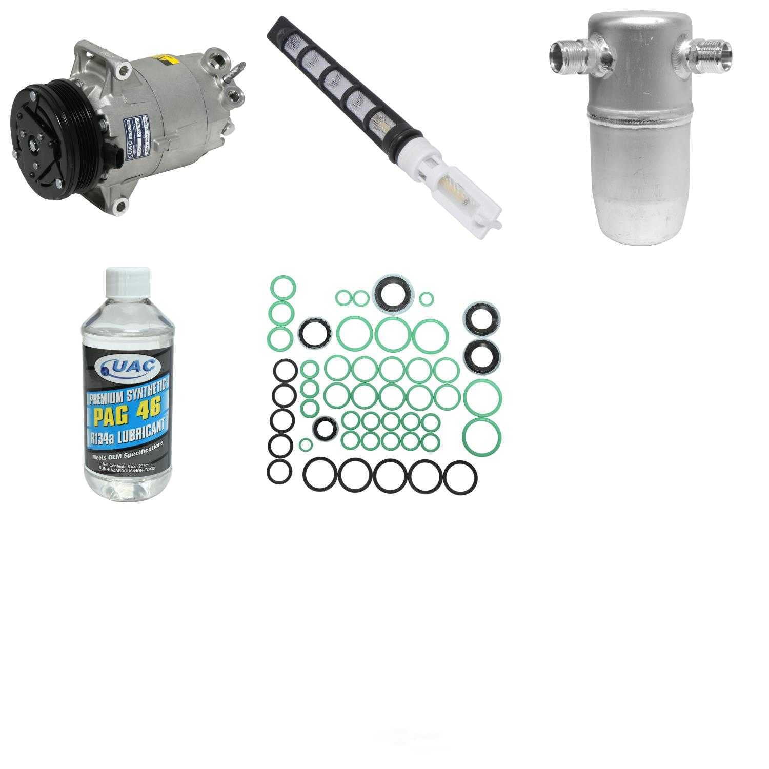 A/C Compressor and Component Kit -- Compressor Replacement Kit Fits select: 2002-2005 PONTIAC SUNFIRE