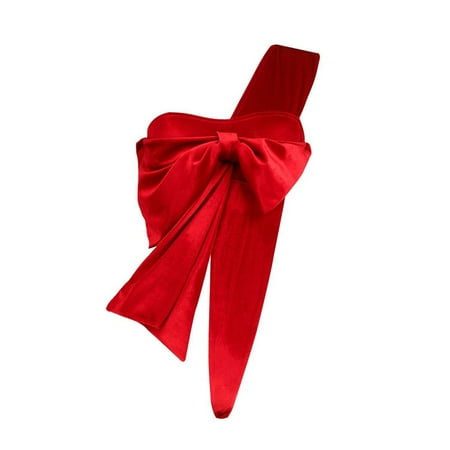 New Women Christmas Pregnancy Pajama Set Christmas Festival Bowknot Backless Bodysuit Plus Size Bustier for Women Suede Red Lingerie Spandex the Lingerie intimates for women intimates for women