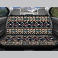thumbnail image 5 of KUIFORTI Fashion Ethnic Tribe Automobile Seat Cover Sets 4 Pcs, Front Seat Protector Carseat Rear Split Bench Cover Comfortable Universal for Car Truck SUV Easy to Install, 5 of 7
