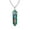 Malachite Chain, variant on Alloy Colorful Rhinestone Necklace Pendant