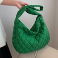 thumbnail image 3 of Bolsa De Hombro Bolso de mensajero acolchado ligero de embrague femenino de moda para mujer (verde) Ndcxsfigh  Para Estrenar, 3 of 8