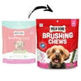 thumbnail image 4 of Milk Bone Brushing Chews Fresh Mint Flavor Daily Dental Dog Treats, Mini, 18.9 oz Bag, 4 of 14