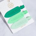 thumbnail image 2 of 3 pinzas para el pelo para salón de belleza, tocados, horquilla de peluquería sin costuras (verde) Tmvgtek Cuidado Belleza, 2 of 3