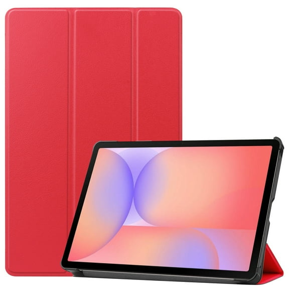 DWaybox Slim Folio Case for Samsung Galaxy Tab S10 Lite 10.9" 2025 (SM-X400/SM-X406B) – Smart Cover with Auto Wake/Sleep, Adjustable Kickstand, Shockproof Lightweight Hard Shell -Red