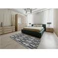 thumbnail image 4 of Ahgly Company Indoor Rectangle Patterned Dark Gray Area Rugs, 4' x 6', 4 of 6