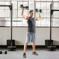 thumbnail image 4 of Cap Barbell Solid Hex Single Dumbbells (95-Pound), 4 of 6