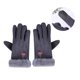 thumbnail image 2 of Women Cotton Gloves Touch Screen Compatible For Winter Sports 23x10x0.2cm Grey 1 Pair, 2 of 4