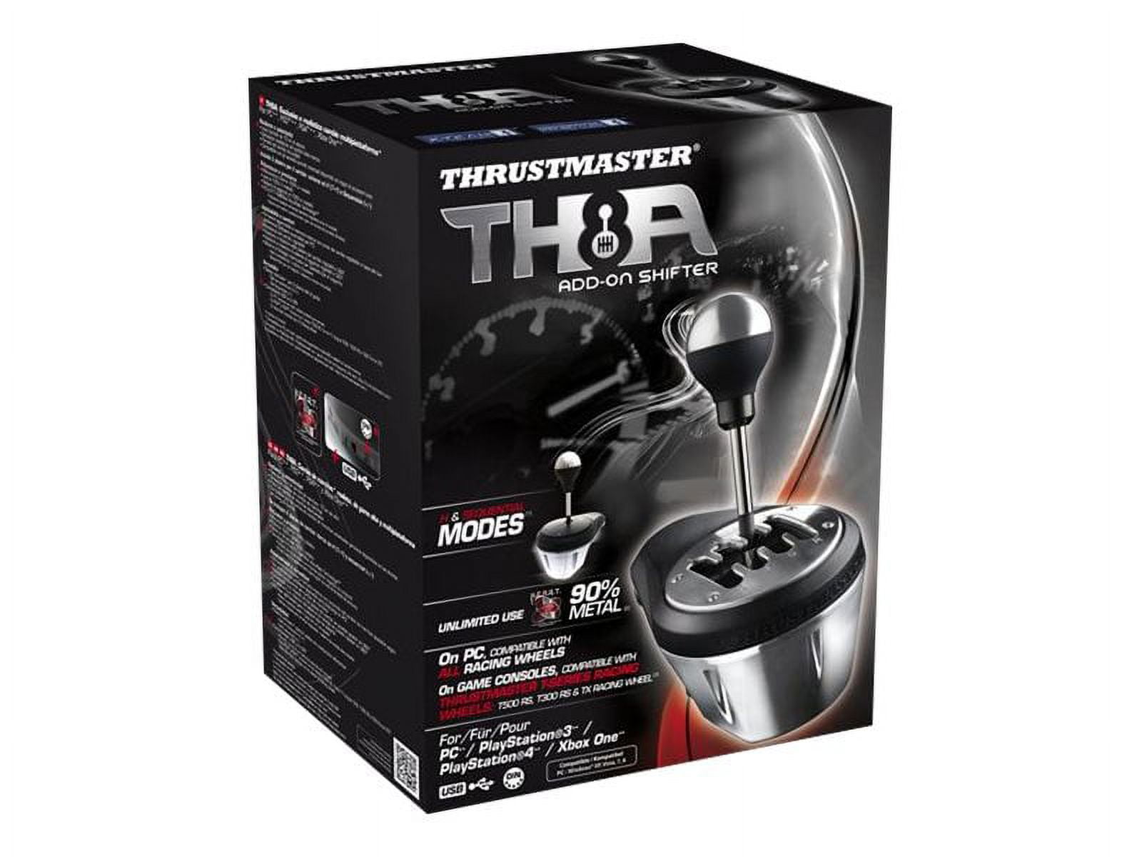  Thrustmaster TMX Force Feedback Racing Wheel (Xbox Series  X/S,One,PC) & Thrustmaster TH8A Shifter (PS5, PS4, XBOX Series X/S, One,  PC) : Everything Else