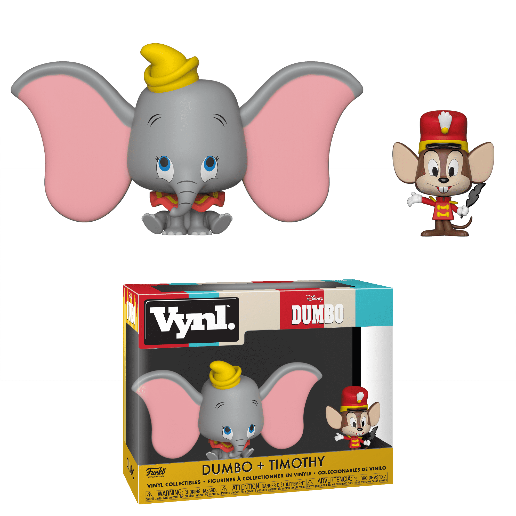 Funko VYNL: Dumbo - Dumbo & Timothy - Walmart.com