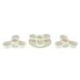 thumbnail image 4 of The HC Companies 8" Pixie Indoor Stacking Succulent Planter Pot, Vanilla Bisque, 4 of 12