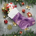thumbnail image 6 of RMDQTR Christmas Stockings for Xmas Gifts - Large Size Festive Holiday Decor for Family Hints Of Pink Marble, 6 of 8