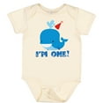 thumbnail image 3 of Inktastic Whale 1st Birthday Boys or Girls Baby Bodysuit, 3 of 5