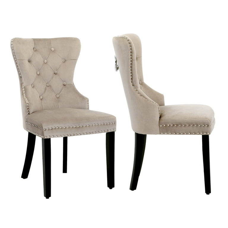 Aleena velvet upholstered side chair sale