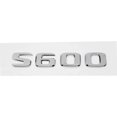 thumbnail image 1 of ZWP ABS S500 S500L S600 S600L Trunk Rear Logo Badge Emblem Sticker Compatible With Mercedes Benz S Class W126 W140 W220 W221 W222 C217, 1 of 2