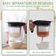 thumbnail image 4 of Separador de Grasa con Liberación Inferior, Colador de Aceite y Separador de Salsas (4 Tazas/1000 Ml) para Salsas Líquidos, Color Negro., 4 of 5