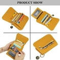 thumbnail image 5 of Royal Bagger RFID-Blocking Genuine Cow Leather Wallet: Multipurpose, Modern Design, Multiple Card Slots, Handy Coin Pocket, Attached Keychain, 5 of 9