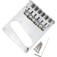 thumbnail image 1 of Swhmc 6 String TL Electric Guitar Roller Saddle Bridge Single Coil Pickup Hole String Pull Board Cross Flower Style, 1 of 5