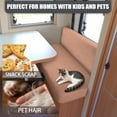 thumbnail image 5 of Aplkyhs Beige RV Dinette Cushion Covers Comfortable RV Accessories for Inside Loveseat Sofa Chair Cover Furniture Protection Washable Sofa Covers for 2 Cushion Couch, 5 of 7
