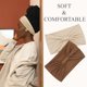 thumbnail image 3 of Diademas YONUF Wide Boho para mujer, paquete de 4, a la moda, 3 of 7