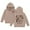 1#Khaki165, variant on Byoo Toddler Girl Hooded Sweatshirt Letter Graphic Full Sleeved Hoody Top Soft Loose Fit Children Pullover Sweatshirts,2-3T