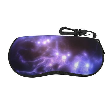 

Nebula: A Artwork Soft with Carabiner Hook Zipper for Sunglasses Eyeglass