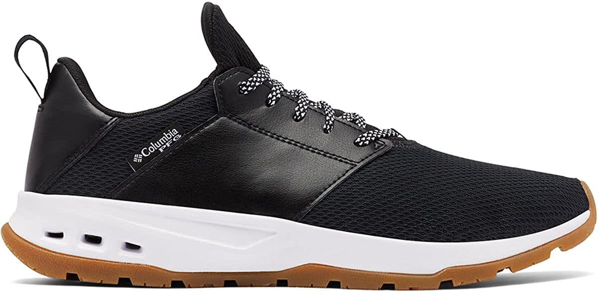 Columbia Men's Tamiami PFG, Black/White, 11
